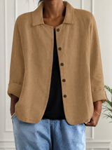 Clara – Women Jacket with Button Closure Jacket 2