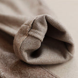 Denna | Men's Herringbone Pleated Pants 7