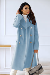 Emily | Women's Double Breasted Coat 10