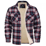 Fleece-Lined Checked Jacket 4