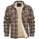 Fleece-Lined Checked Jacket 6