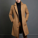 Full-Length Winter Overcoat For Men 0