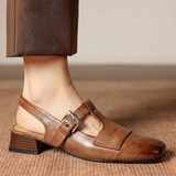 Women's T-Strap Heels | Cushioned Comfort & Stable Heel 12