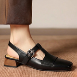 Women's T-Strap Heels | Cushioned Comfort & Stable Heel 18
