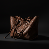 Women's Woven Tote Bag | Adjustable Shoulder Straps