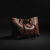 Women's Woven Tote Bag | Adjustable Shoulder Straps
