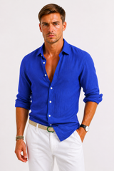 HARRINGTON OXFORD | LINEN SHIRT FOR MEN 2