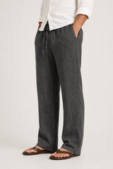 HARRINGTON OXFORD | LINEN STYLE TROUSERS FOR MEN 0