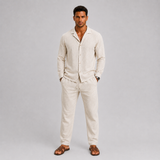 HARRINGTON OXFORD | LINEN TWO PIECE SET FOR MEN 2