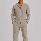 HARRINGTON OXFORD | LINEN TWO PIECE SET FOR MEN 4