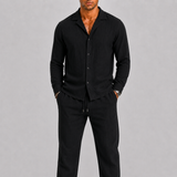 HARRINGTON OXFORD | LINEN TWO PIECE SET FOR MEN 6
