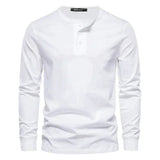 HARRINGTON OXFORD | LONG-SLEEVE HENLEY SHIRT FOR MEN 4