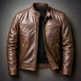 HAWTHORNE VINTAGE LEATHER JACKET 0