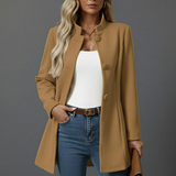 Hallie | Women's Button-Down A-Line Coat 0