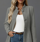 Hallie | Women's Button-Down A-Line Coat 4