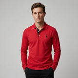 Harrington Oxford | Long Sleeve Polo For Men 0