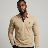 Harrington Oxford | Long Sleeve Polo For Men 10