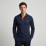 Harrington Oxford | Long Sleeve Polo For Men 11