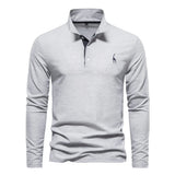 Harrington Oxford | Long Sleeve Polo For Men 5