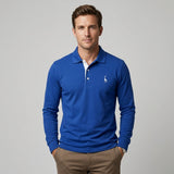 Harrington Oxford | Long Sleeve Polo For Men 6