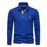 Harrington Oxford | Long Sleeve Polo For Men 7