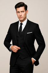 Harrington Oxford | Men's 3-Piece Formal Slim Fit Suit - Single Breasted 2