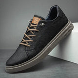 Harrington Oxford | Men’s Classic Comfort Faux Leather Sneakers 0