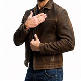 Harrington Oxford | Men's Classic Zipper Jacket 1