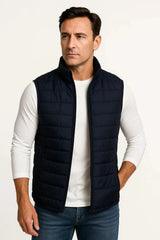 Harrington Oxford | Men's Puffer Vest Sleeveless Winter Jacket 0