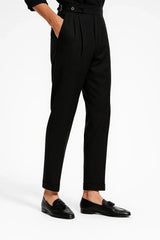 Harrington Oxford | Men's Trousers Modern Fit Elegant with Folds 2