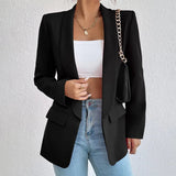 Holly Slim Jacket with Multiple Pockets 1