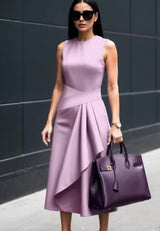 Women's Bodycon Dress | Scoop Neck & Side Split 3