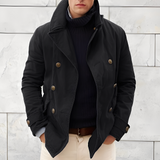 James – Double-Breasted Winter Peacoat 1