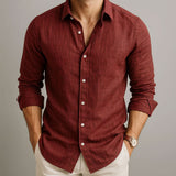 LEO SOFT-TOUCH LINEN SHIRT 0