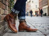 Lars – Lace-up boots with a round toe 2