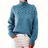 Women's Turtleneck Sweater | Flattering Fit & Soft Comfort 1