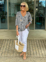 Margaret – Women Floral Print Blouse 3