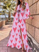 Marilyn | Colorful Maxi Dress with Graphic Print 4