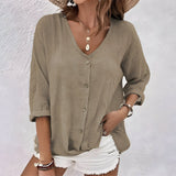 Marlies – Casual button-up blouse 10