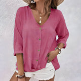Marlies – Casual button-up blouse 9