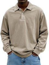 Maxime | Stylish Long-Sleeved Polo Shirt 3