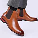 Men's Slip On Ankle Boots | Arch Support & All-Day Comfort