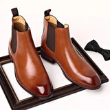 Men's Slip On Ankle Boots | Arch Support & All-Day Comfort