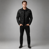 Men's Denim Jacket | Buttoned & Casual Fit