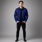 Men's Denim Jacket | Buttoned & Casual Fit
