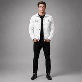 Men's Denim Jacket | Buttoned & Casual Fit