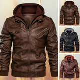 Men’s Biker Leather Jacket – Stylish Durable Comfortable Casual Smart Everyday Outerwear 2