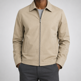 Men's Jacket | Slim Fit Collared Zip