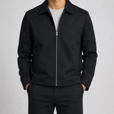 Men's Jacket | Slim Fit Collared Zip