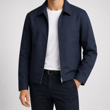 Men's Jacket | Slim Fit Collared Zip